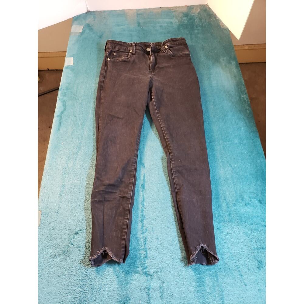 Kut from the Kloth Black Ankle Crop Jeans